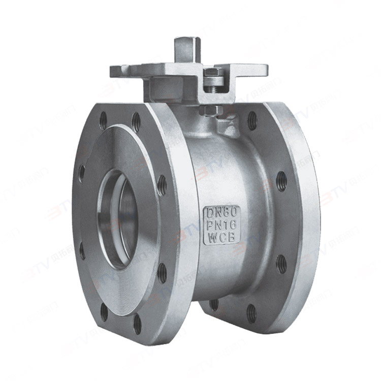 Clamp thin flange ball valve