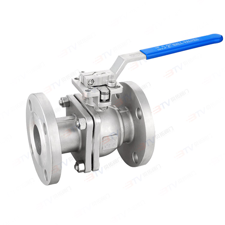 American standard high platform flange ball valve