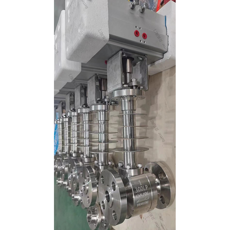 Ultra-low temperature ball valve
