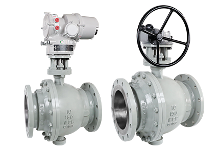Trunnion ball valve
series